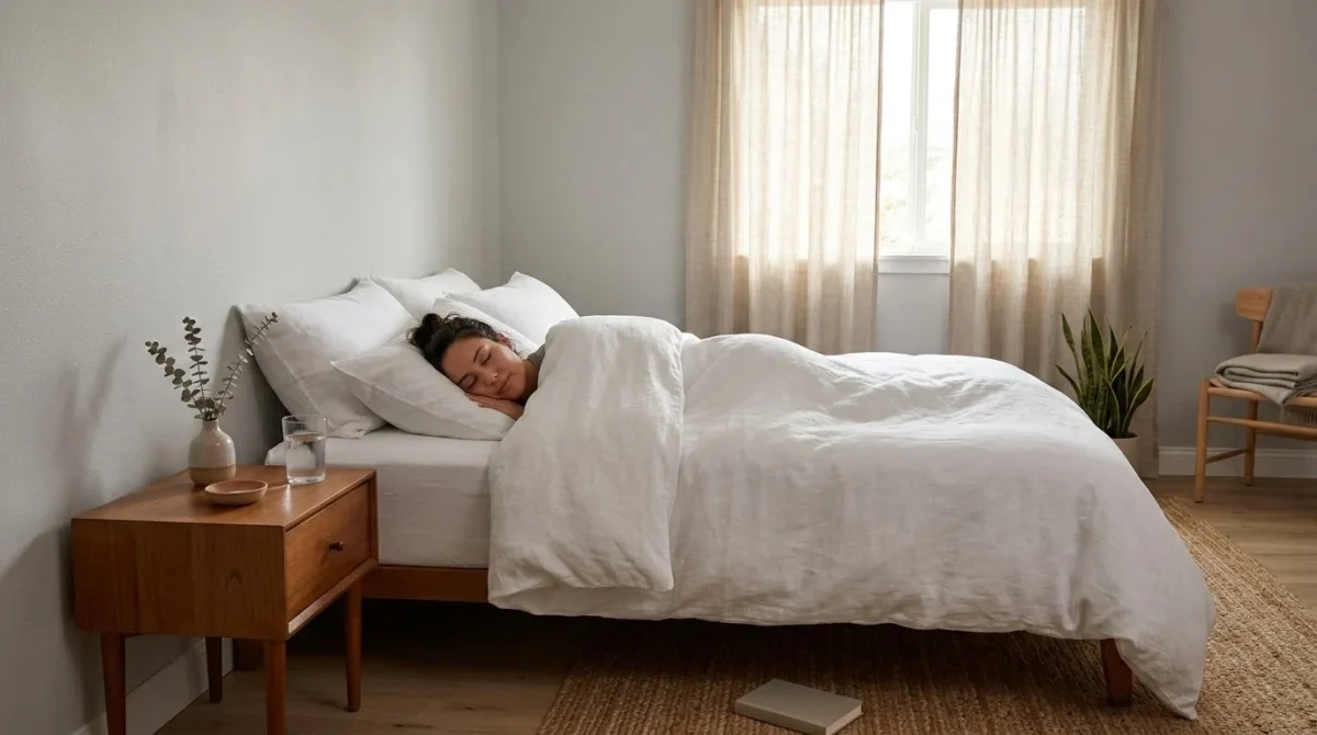 Person sleeping peacefully — quality sleep supports immune function
boost your immune system naturally